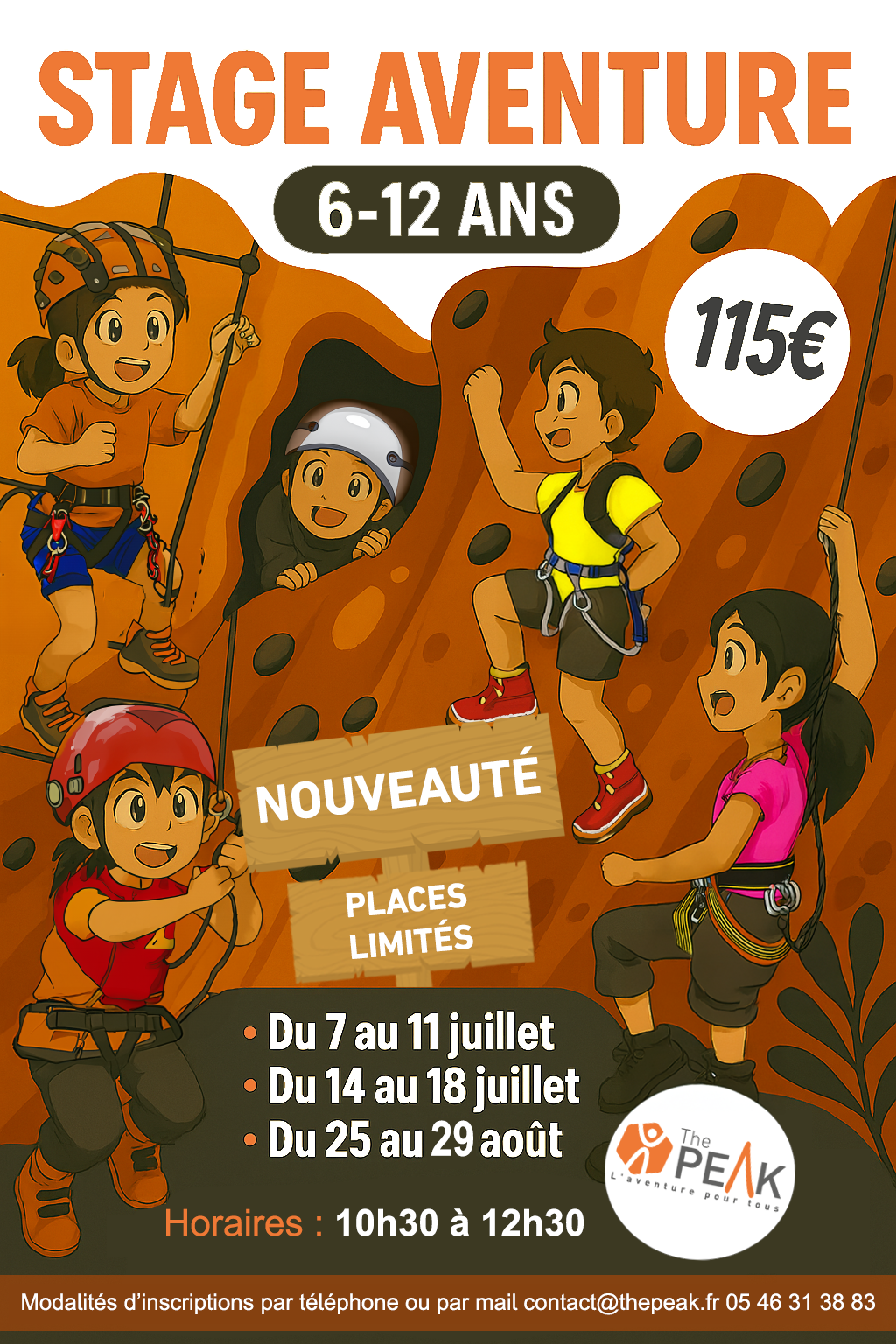 Affiche Stage aventure anim corriger 29